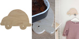 Beetle car Wooden wall rack
