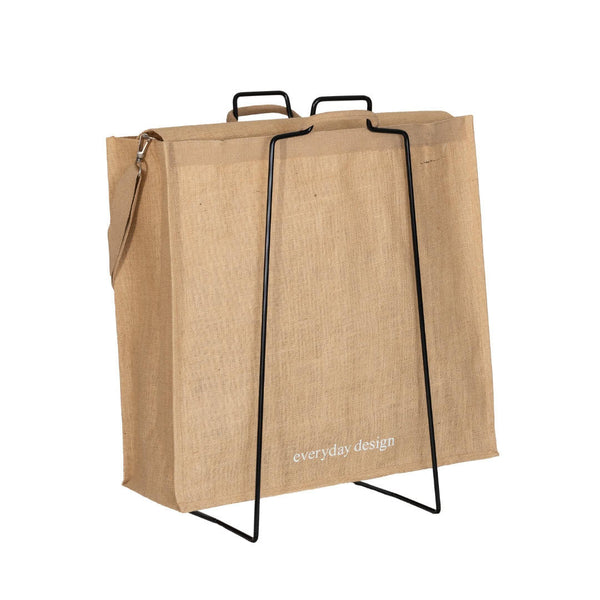 TURKU XL holder and extra wide jute bag