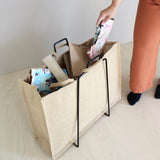 HELSINKI holder and extra wide jute bag