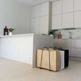 HELSINKI holder and extra wide jute bag