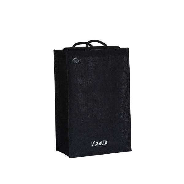 TURKU XL holder and a jute bag with recycling text