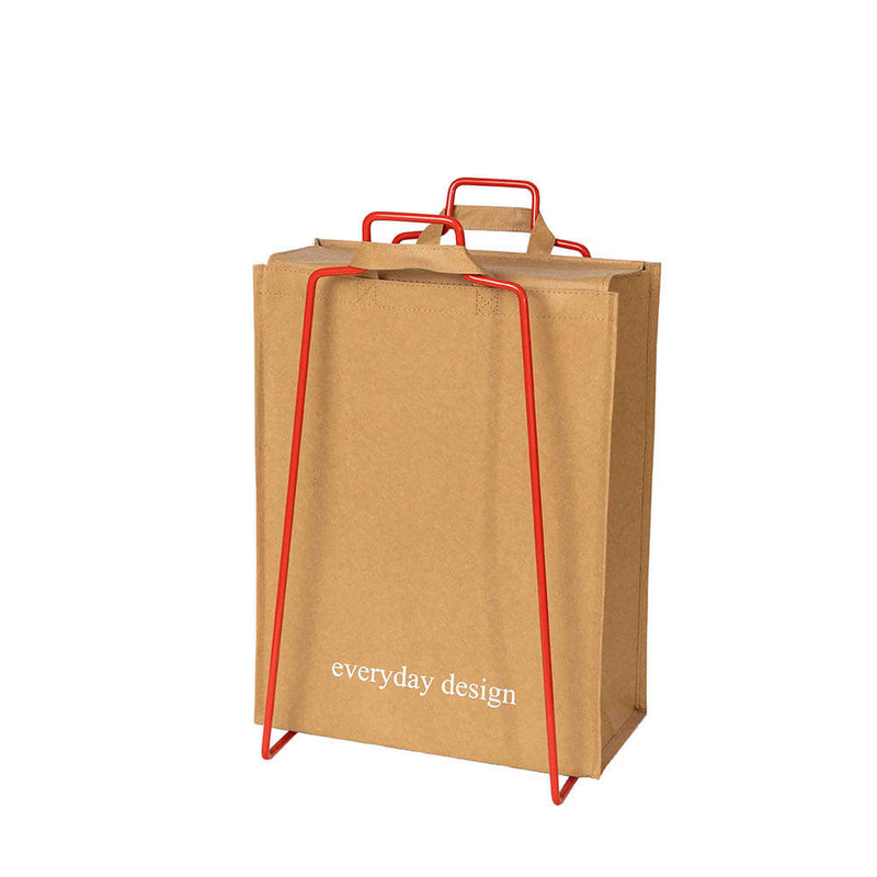 HELSINKI holder red and washable paper bag