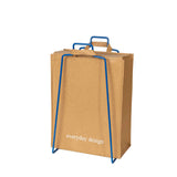HELSINKI holder blue and washable paper bag