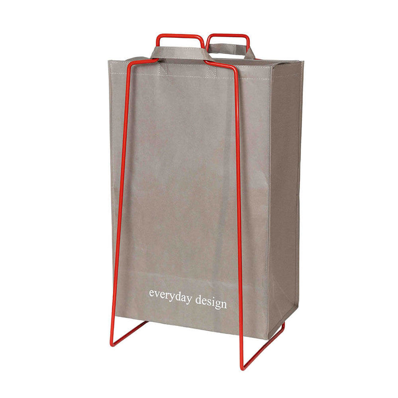 TURKU XL holder red and washable paper bag