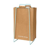 TURKU XL holder turquoise and washable paper bag