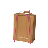 HELSINKI holder raspberry pink and washable paper bag