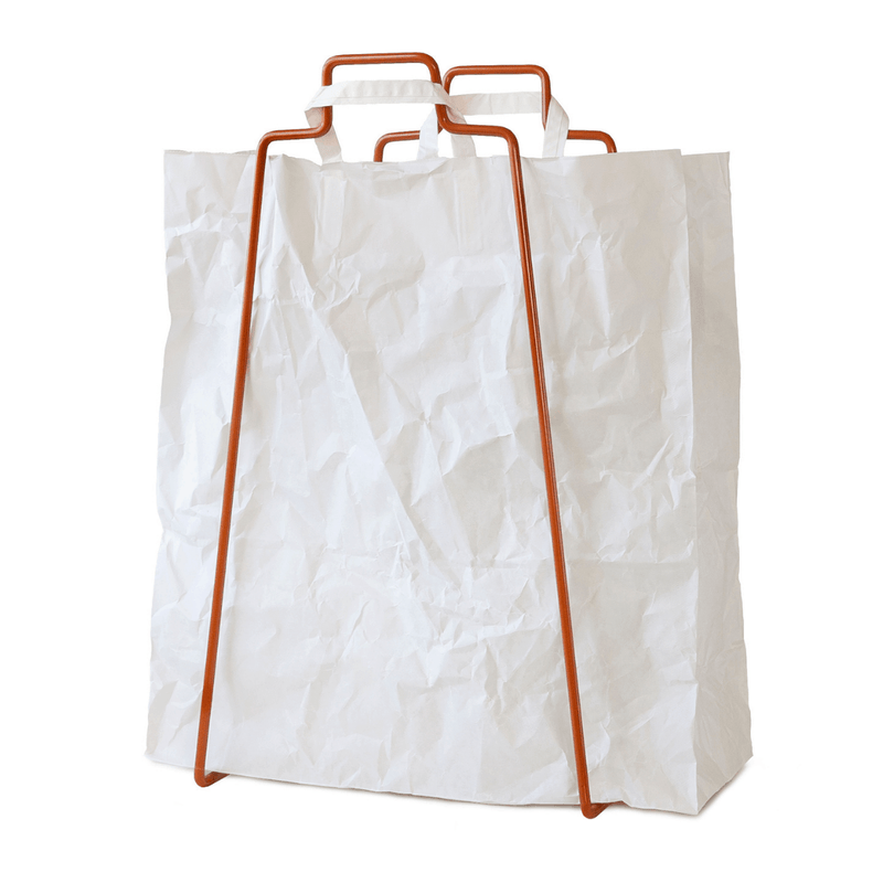 HELSINKI paper bag holder caramel