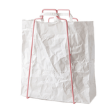HELSINKI paper bag holder light pink