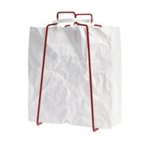 HELSINKI paper bag holder ruby red