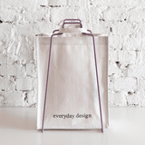 HELSINKI paper bag holder lilac
