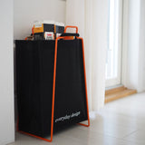 HELSINKI holder orange and jute bag