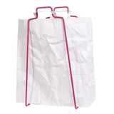 HELSINKI paper bag holder raspberry pink