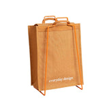 HELSINKI holder orange and jute bag