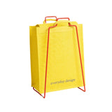 HELSINKI paper bag holder red + HELSINKI jute bag