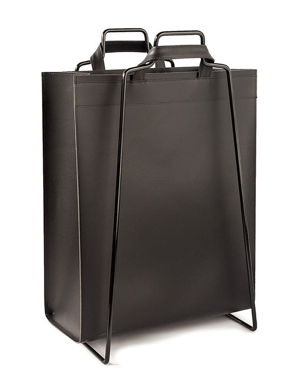 HELSINKI holder and VAASA leather bag black